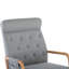Solid +PlyWood Rocking Chair-715364502