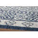 Agathe Floral Handmade Tufted Wool Blue/White Area Rug