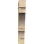 H 6'' W D Wood Bracket / Corbel-93351524-93351533