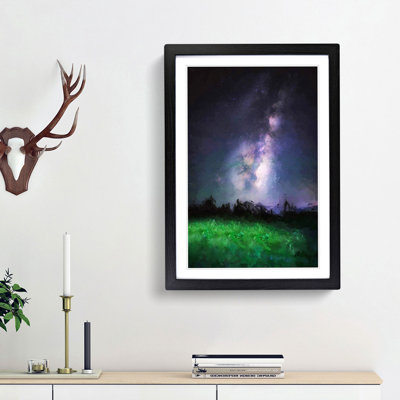 Stars Above Colorado Mountains - Picture Frame Graphic Art Print
