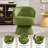 24.02" Wide Velvet Swivel Accent Chair, Modern 360° Swivel Barrel Armchair for Living Room & Bedroom-1907442744-1897968956