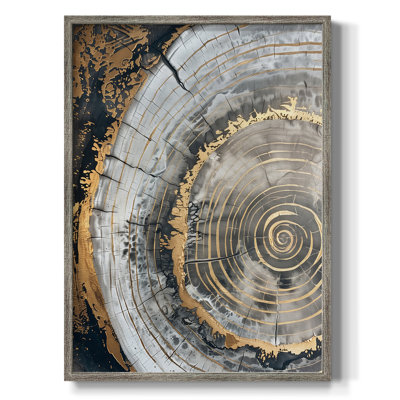 ABSTRACT Series CCLxxxviii, reproduction encadrée - bois massif