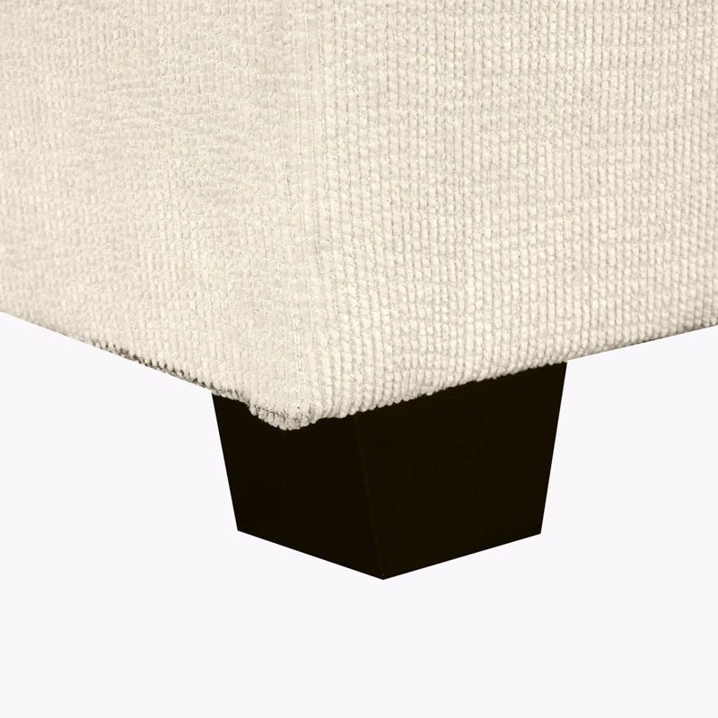 Fauteuil pivotant de 31,1 po de largeur Tussan, Blanc