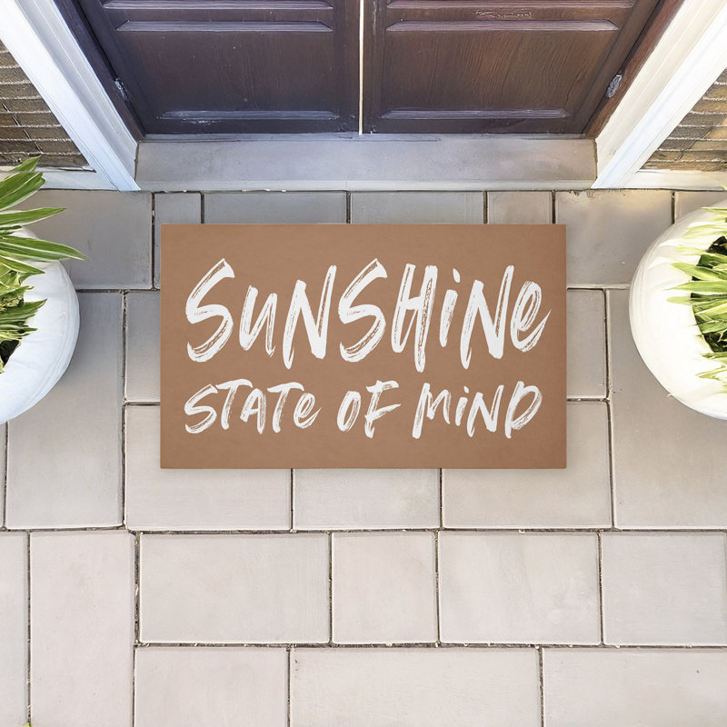 Paillasson Sunshine Summer Sentiment, Sentiment d'été Sunshine