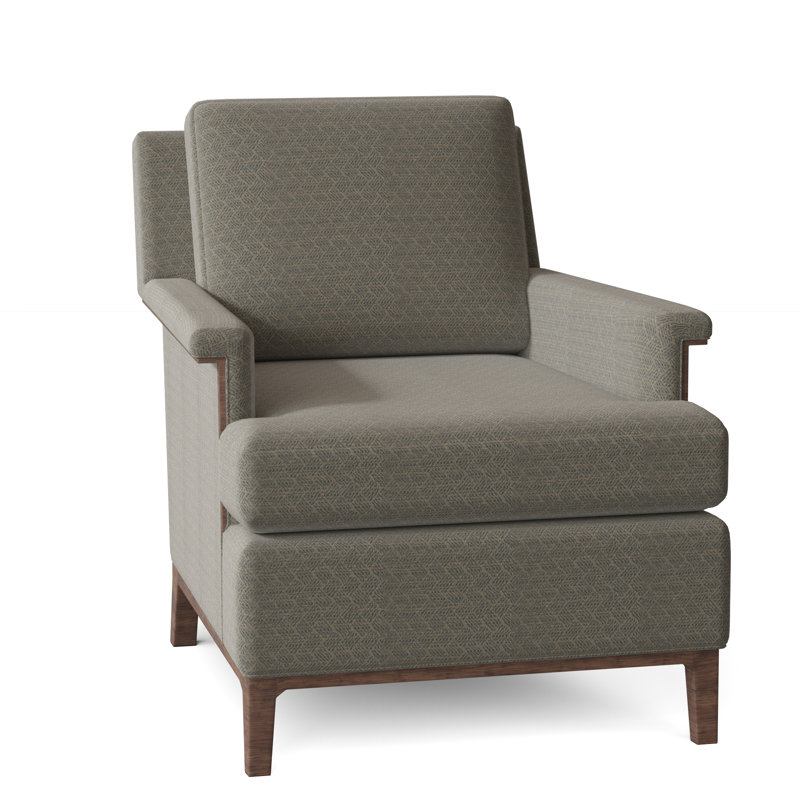 Libby Langdon 28.5" W Armchair, Tobacco, 9953 Loden Polyester
