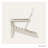 POLYWOOD x Sol 72 Jamarion Adirondack Chair-476637442