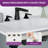  31" LED Floating Vanity With Sink