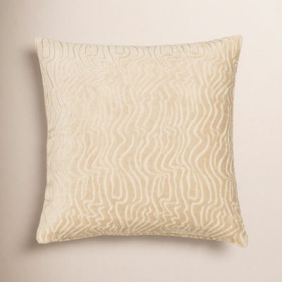 Prudence Cream 20" x 20" Throw Pillow