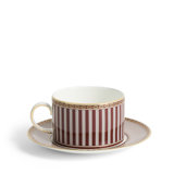 Splendour Red Teacup & Saucer 5.9floz