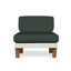Catalina Outdoor Teak Lounge Chair-441138985-502431831