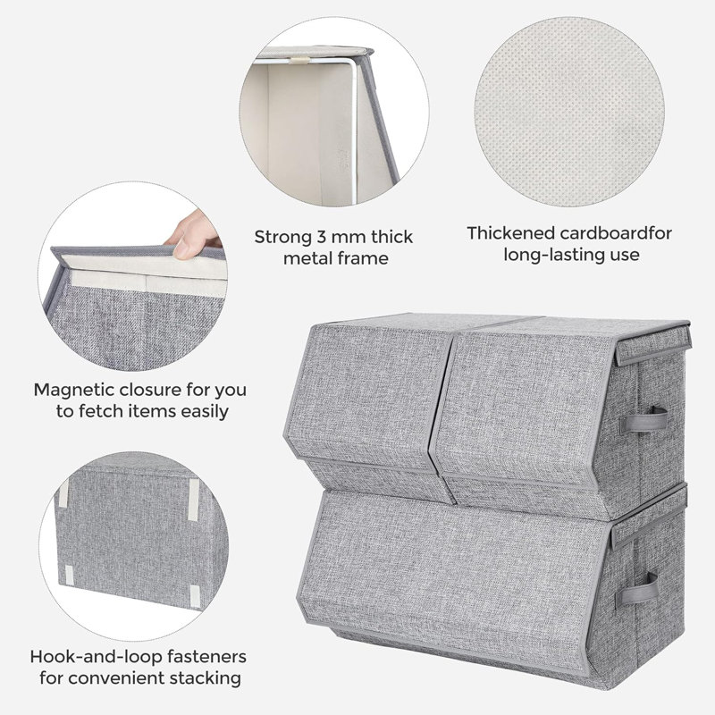 Latitude Run Fabric Box