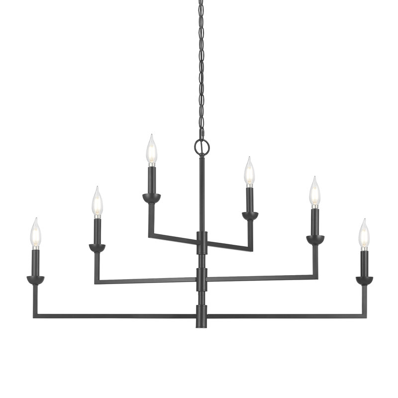Athalie 6 - Light Dimmable Chandelier