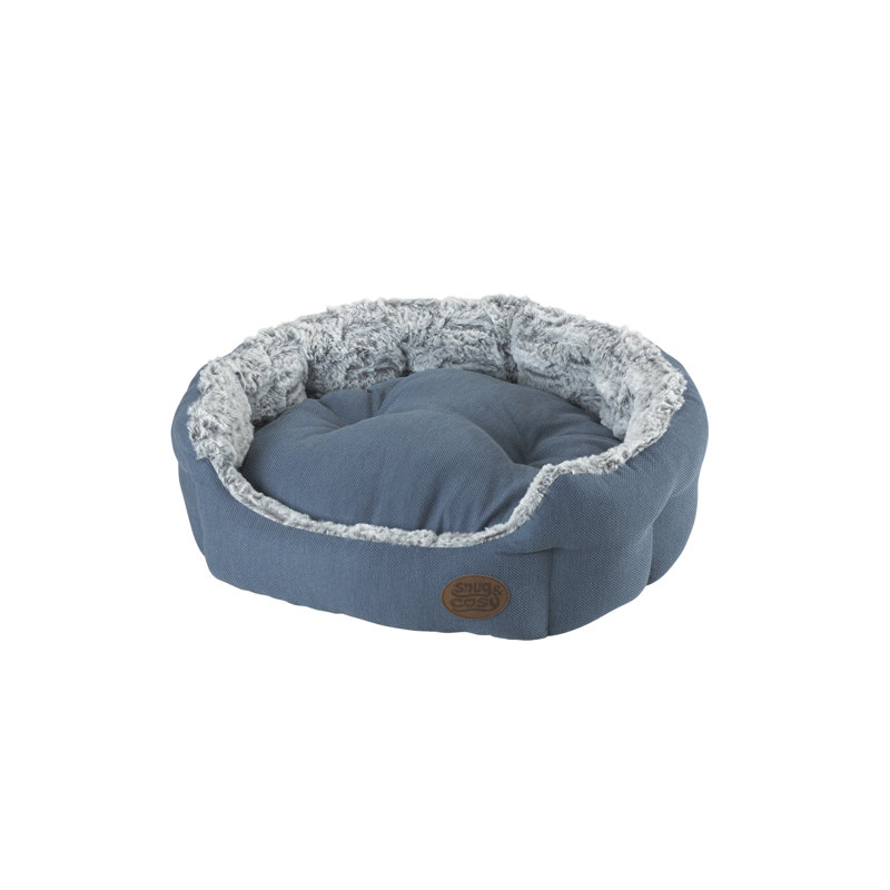 Popcorn Polyester Pet Bed, 91.44cm W x 91.44cm D, Teal