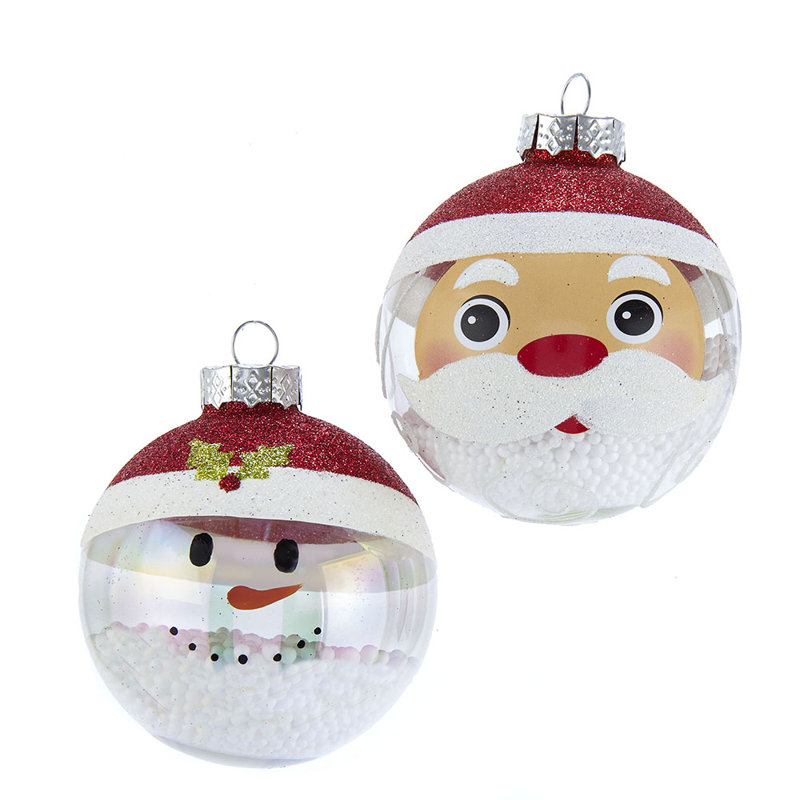 13.07'' Glass Ball Ornament