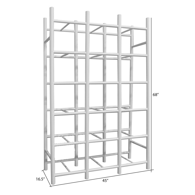 Nesconset 45'' W Plastic Storage Rack