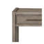 Table de canapé 54 po, aucun assemblage requis, finition chêne blanc