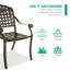 Bukovinka Premium All-Weather Wicker Outdoor Stacking Dining Armchair