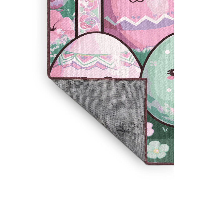 Le tapis des Fêtes de Pâques Printemps Aisle®, Rectangulaire 2 pi x 3 pi