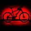 Roue de vélo à DEL brillante Yescom