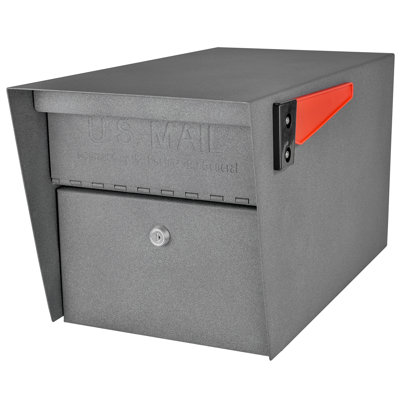 Mail Manager Locking Security Post Mounted Mailbox