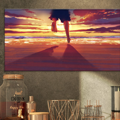 « man feet running », impression