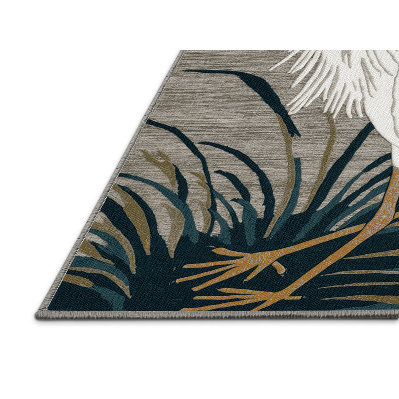  Tapis lavable en aigrette, Rectangle 6 pi x 9 pi