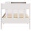 Bookcase Bed Without Mattress Small Single Solid Wood Pine-1107664599-1107664552