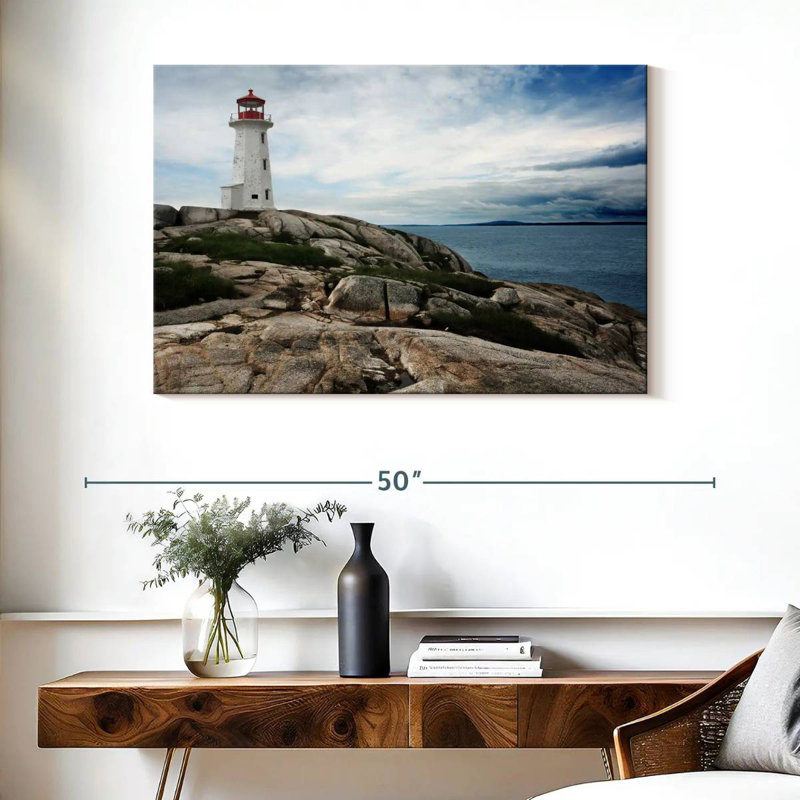 Phare Lilie à Peggy's Cove, H 26 po x l 39 po