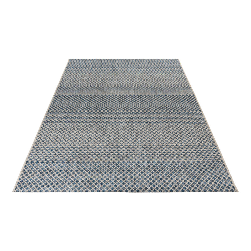 Nordic Uni Area Rug, Rectangle 80 x 150cm, Navy