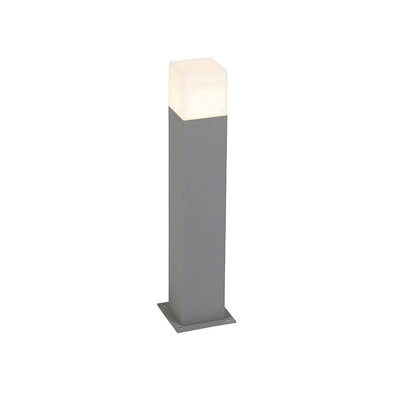 Dinkens Stained Glass Frosted Bollards Post Lantern