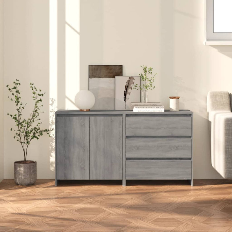 Gardina 70 cm W Sideboard, Grey Sonoma