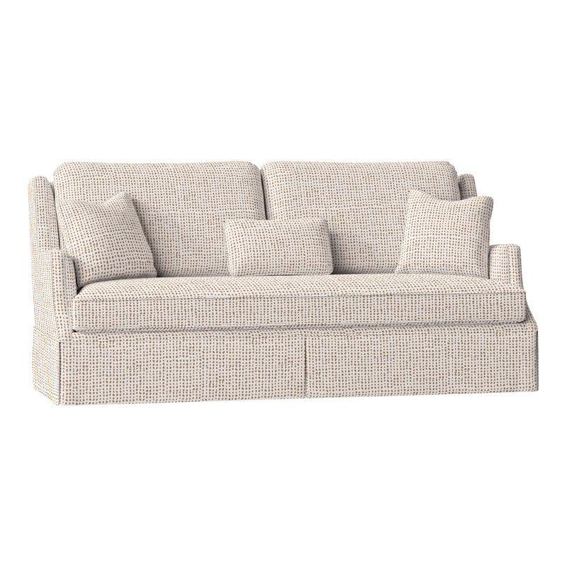 Savannah 87.5'' Slipcovered Sofa, Perigold Caper Linen