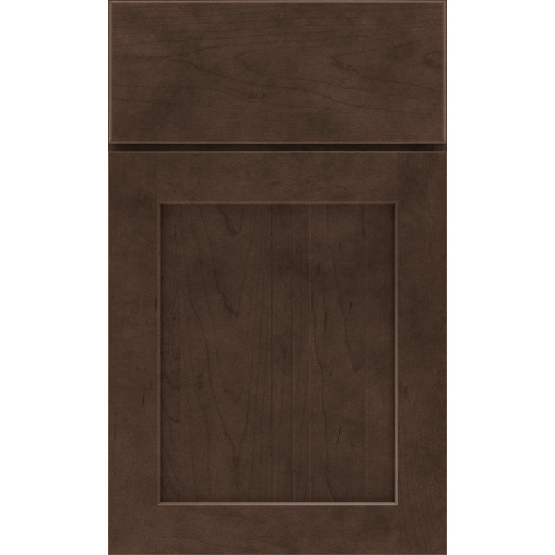 Dwelling Value Livingston Door Sample, Toasted Spice/Stone Glaze, Maple