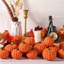 Ensemble de 12 citrouilles d'automne au crochet faites à la main avec des décorations d'Halloween de 2,36, 3,15 et 4 pouces-130890678
