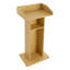 Podium en bois 43,3 po avec roulettes-94331431