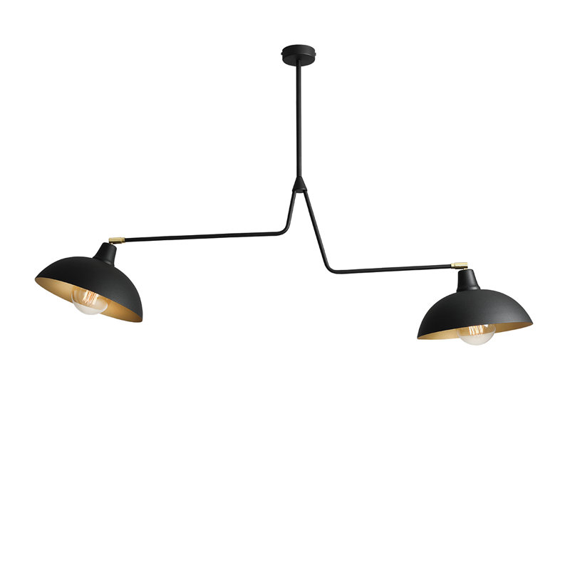 Conner 2 - Light Sputnik Chandelier, Black