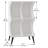 4 Cube Bookcase, Open Cube Small Bookshelf Circle Arc Storage-1623658194