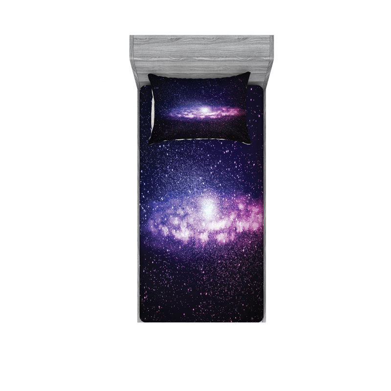 Microfiber Sheet Set, Twin Sheet Set with 1 Pillowcase