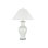 Crystalline Table Lamp Off-White, Clear Body