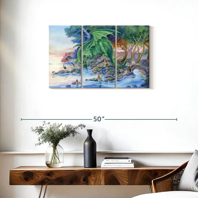 Kelan Air And Sea, 20" H x 33" W