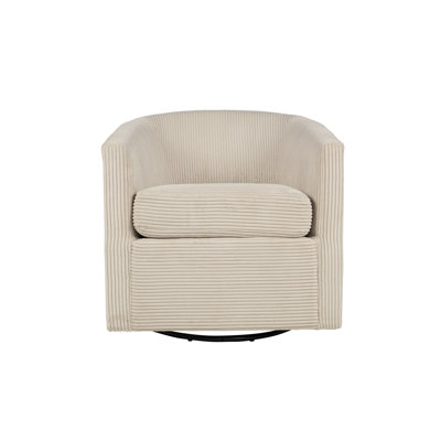 Chaise en velours côtelé 1 pièce