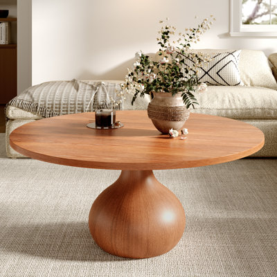 Petite table basse en bois massif Jackline