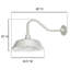 Luminaire de grange solaire Cottage - galvanisé-8025093