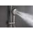 Showerspas Shower System, With 10" Rain Showerhead, 4-Function Hand Shower, Adjustable Slide Bar And Soap Dish