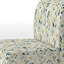 Minimalist Botanicals - Fauteuil de chambre rembourré scandinave, fauteuil d'appoint vert