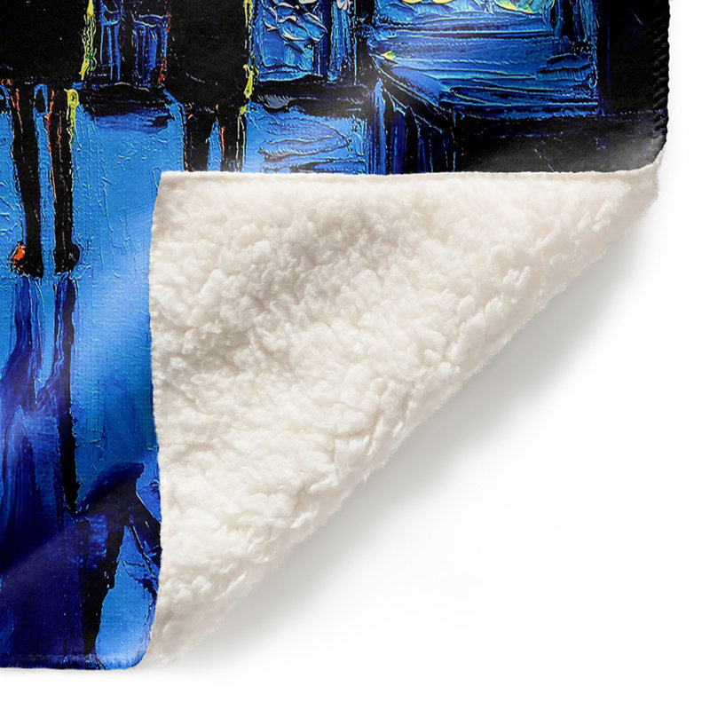  Couverture douce en sherpa, 51 po x 60 po