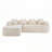 Chenille L-shaped compressed sofa-1779607015