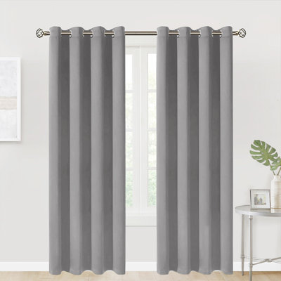 Horrell Room Darkening Curtains / Drapes Pair