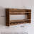 Rustic Solid Wood Wall Shelf