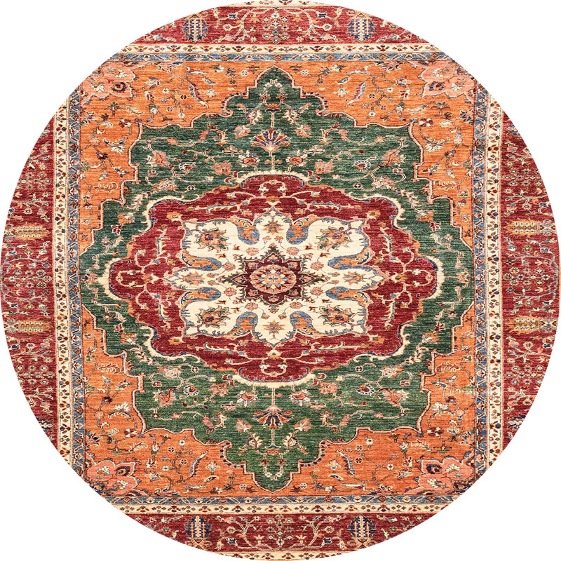 Tapis abstrait moderne 3261, Rond 4 pi